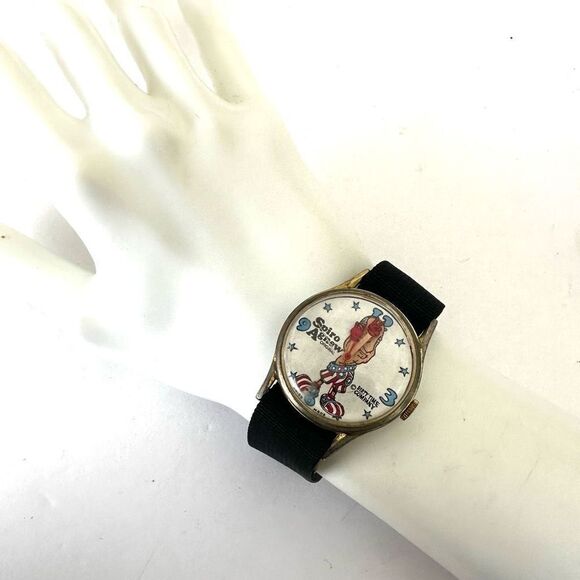 vintage Spiro Agnew wrist watch - Picture 2 of 7